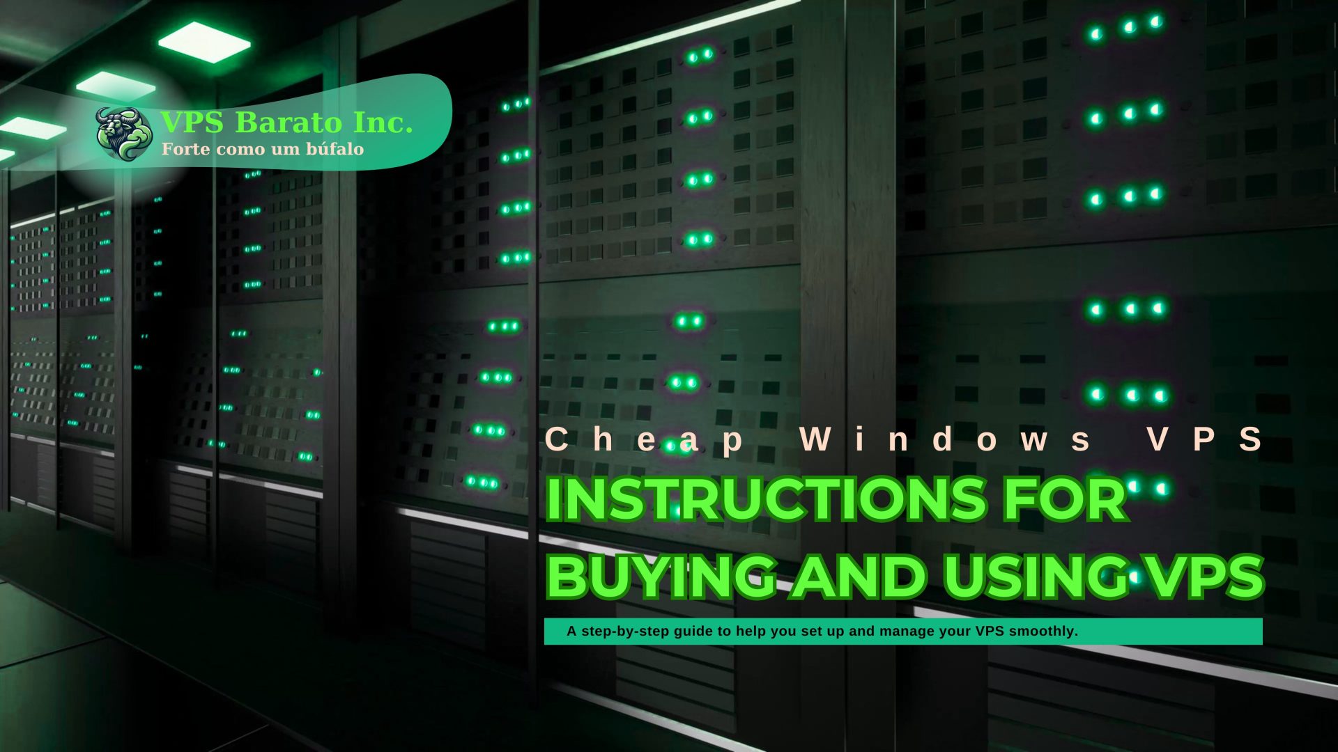 Affordable Windows VPS at VPSBarato